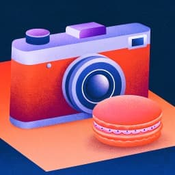 Celebrity photo merge icon